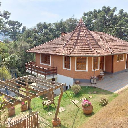Chale Belga Em Condominio - 1,2 Km Do Centro Turistico Capivari Campos do Jordao Ngoại thất bức ảnh