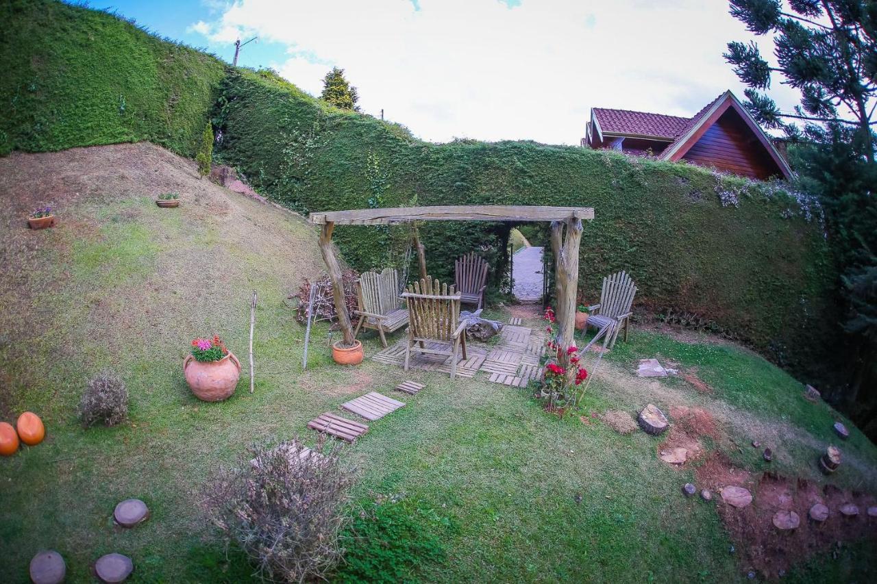 Chale Belga Em Condominio - 1,2 Km Do Centro Turistico Capivari Campos do Jordao Ngoại thất bức ảnh