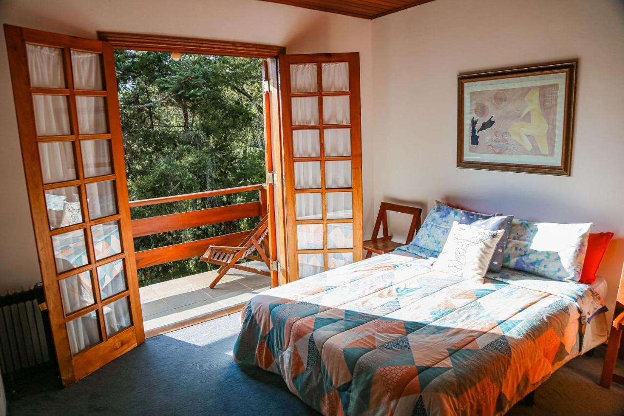 Chale Belga Em Condominio - 1,2 Km Do Centro Turistico Capivari Campos do Jordao Ngoại thất bức ảnh