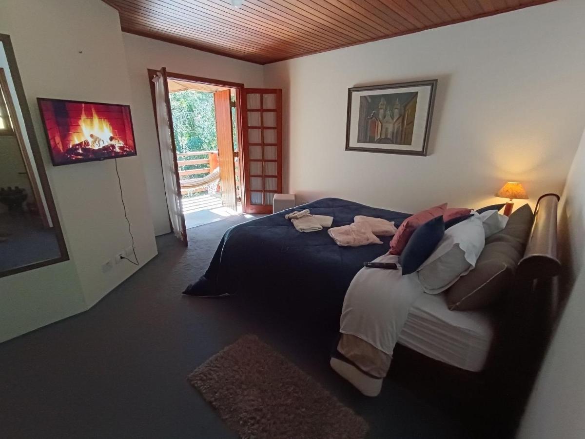 Chale Belga Em Condominio - 1,2 Km Do Centro Turistico Capivari Campos do Jordao Ngoại thất bức ảnh
