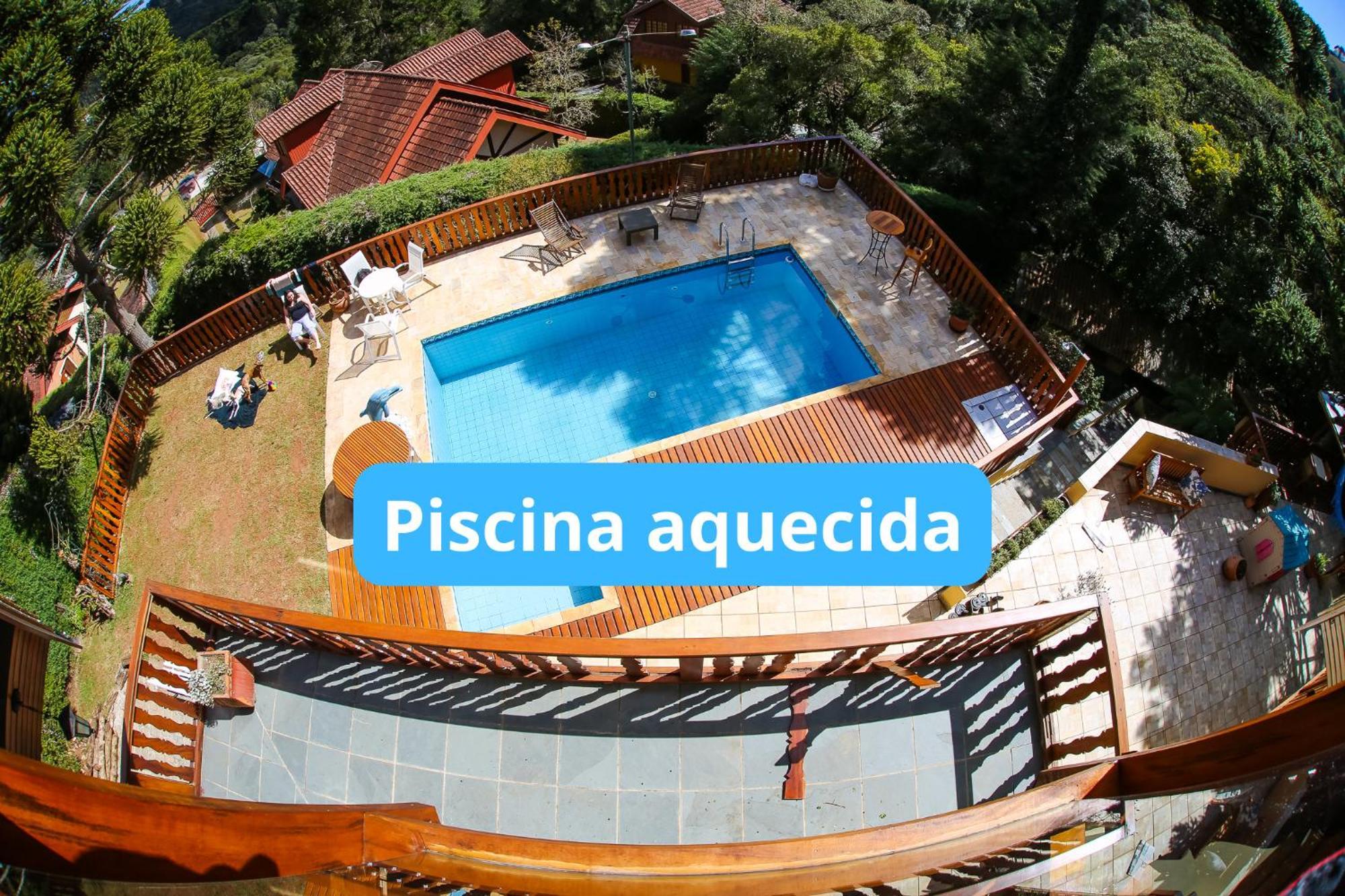 Chale Belga Em Condominio - 1,2 Km Do Centro Turistico Capivari Campos do Jordao Ngoại thất bức ảnh